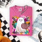 BRIGHT GHOST AND PUMPKIN