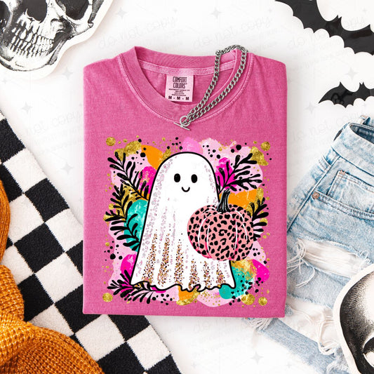 BRIGHT GHOST AND PUMPKIN
