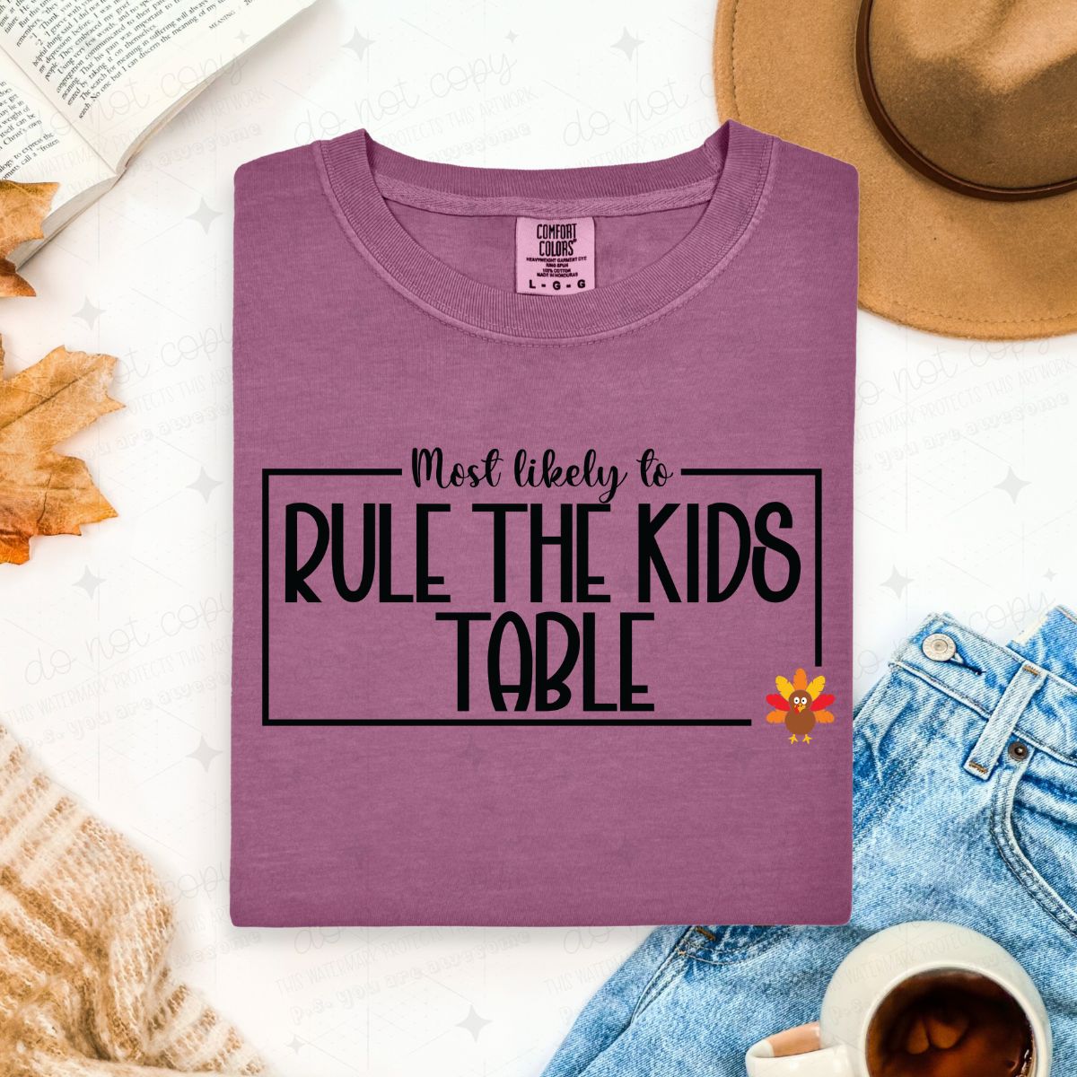 MOST LIKELY TO RULE THE KIDS TABLE