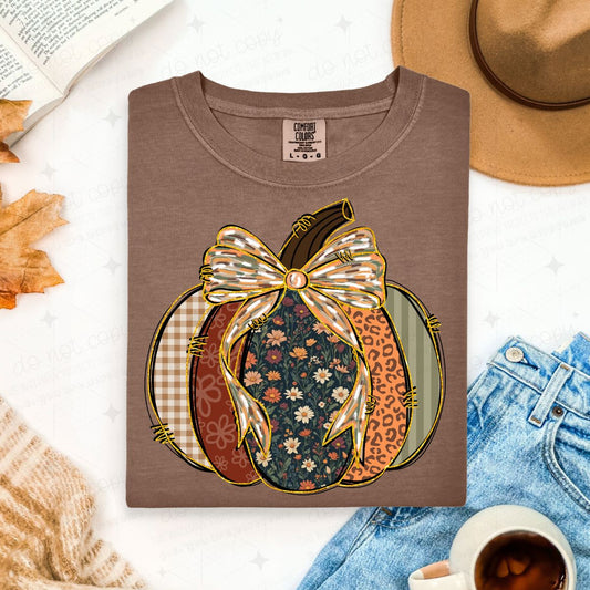 COQUETTE FLORAL PUMPKIN