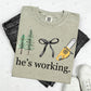 COQUETTE HE'S WORKING. - ARBORIST