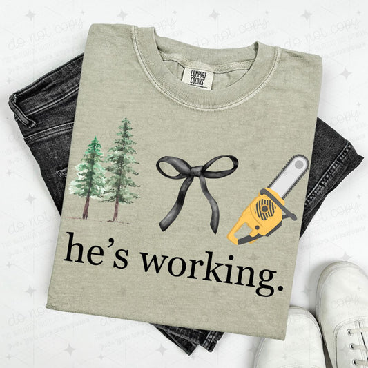 COQUETTE HE'S WORKING. - ARBORIST