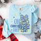 COQUETTE OH CHRISTMAS TREE - FAUX GLITTER