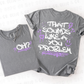 OH THAT SOUNDS LIKE A YOU PROBEM - WHITE *OLLIE & CO EXCLUSIVE*