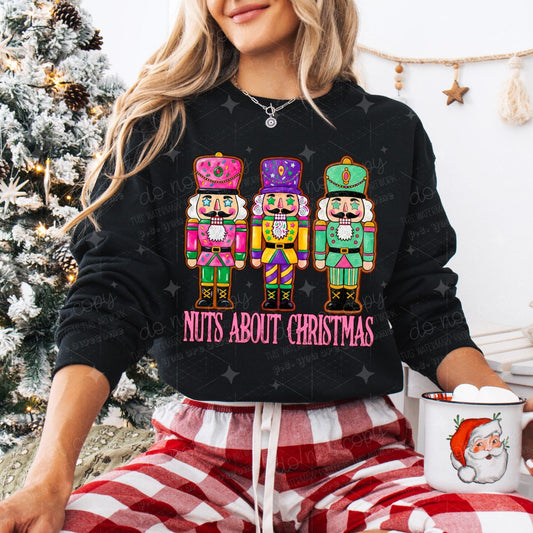 NUTS ABOUT CHRISTMAS *GILDAN SOFT STYLE ONLY*