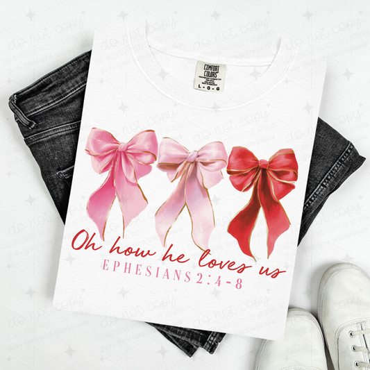 COQUETTE OH HOW HE LOVES US