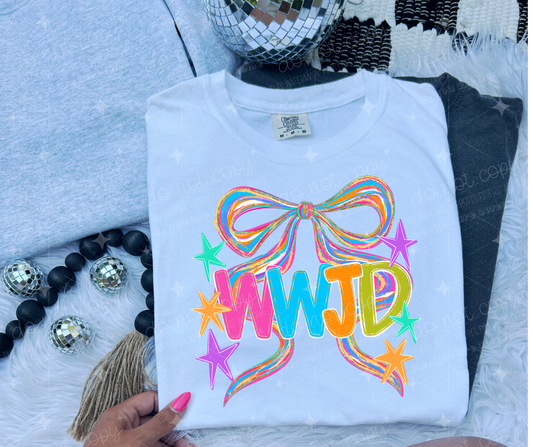 WWJD COQUETTE BOW
