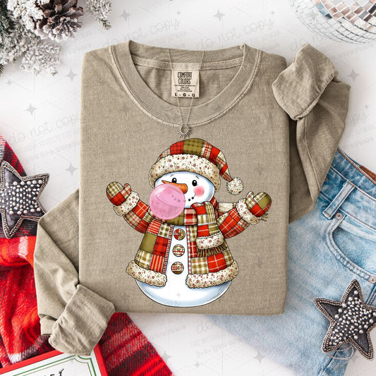 PATCHWORK SNOWMAN