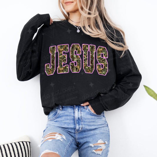 CAMO JESUS - *GILDAN SOFT STYLE ONLY*