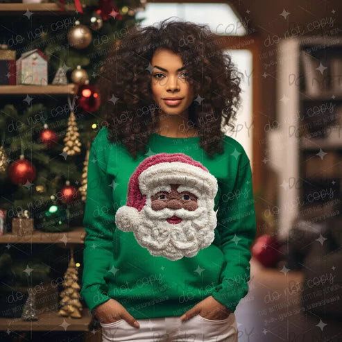 DARK FIBER ART SANTA - FAUX YARN