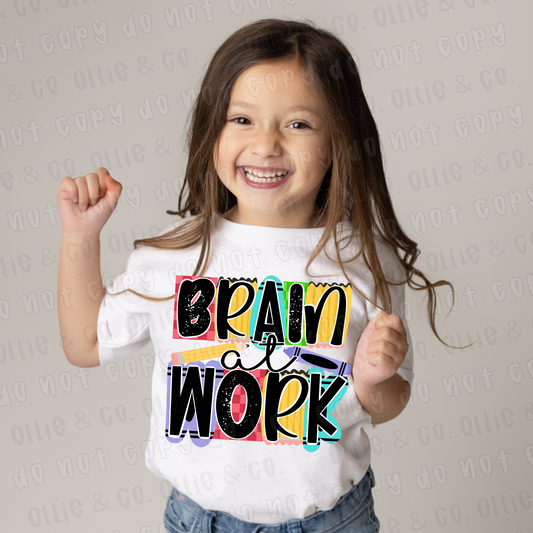 BRAIN AT WORK *OLLIE & CO. EXCLUSIVE*