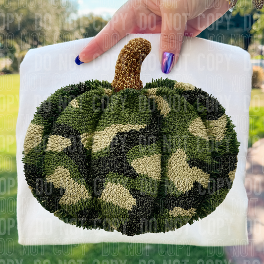 CAMO PUMPKIN - FAUX YARN