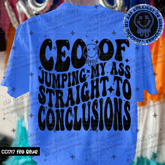 CEO OF JUMPING MY ASS STRAIGHT TO CONCLUSIONS