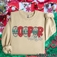 Youth Faux Embroidery Christmas Sweater Names *OLLIE & CO EXCLUSIVE*