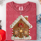 GINGERBREAD HOUSE - FAUX YARN/FAUX RHINESTONES