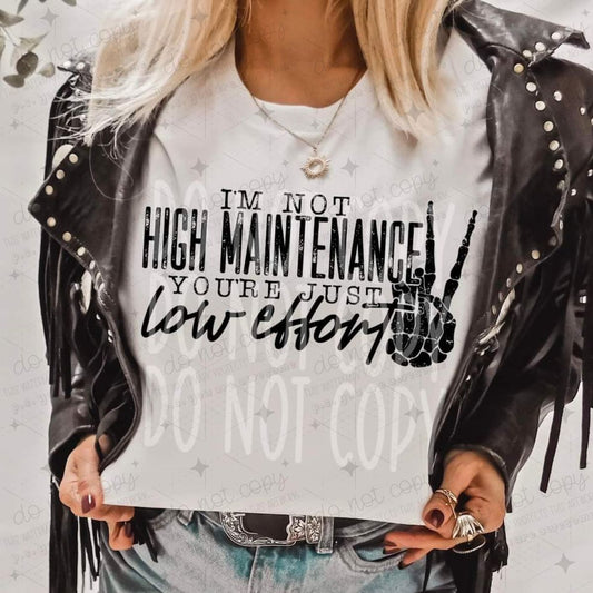 HIGH MAINTENANCE