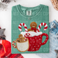 HOT COCOA - FAUX YARN/FAUX RHINESTONES