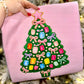CHRISTMAS TREE - FAUX RHINESTONES