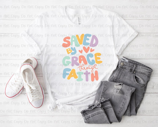 Saved by grace through faith