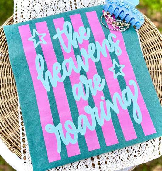 THE HEAVENS ARE ROARING - BLUE