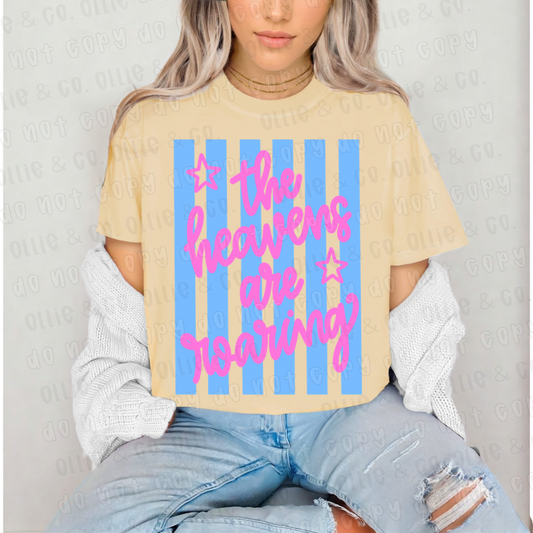 THE HEAVENS ARE ROARING - PINK