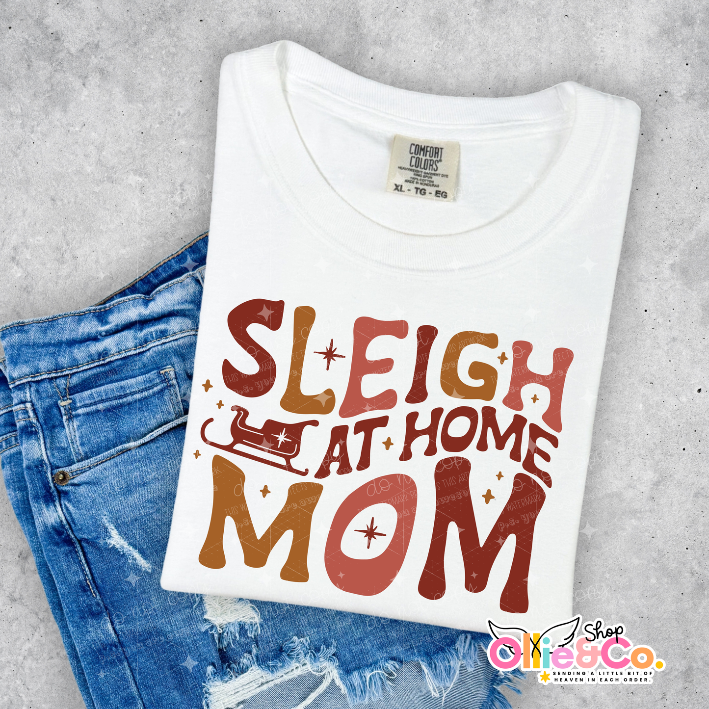 Sleigh at home Mom - EXCLUSIVE
