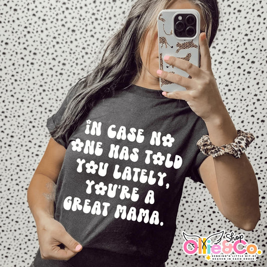 Incase no one told you - EXCLUSIVE