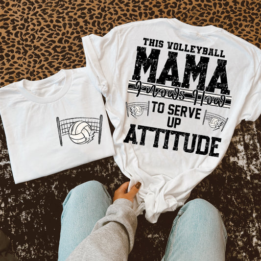 Volleyball Custom Name Attitude-Ollie &amp; Co.