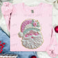 FRENCH KNOT SANTA - FAUX YARN