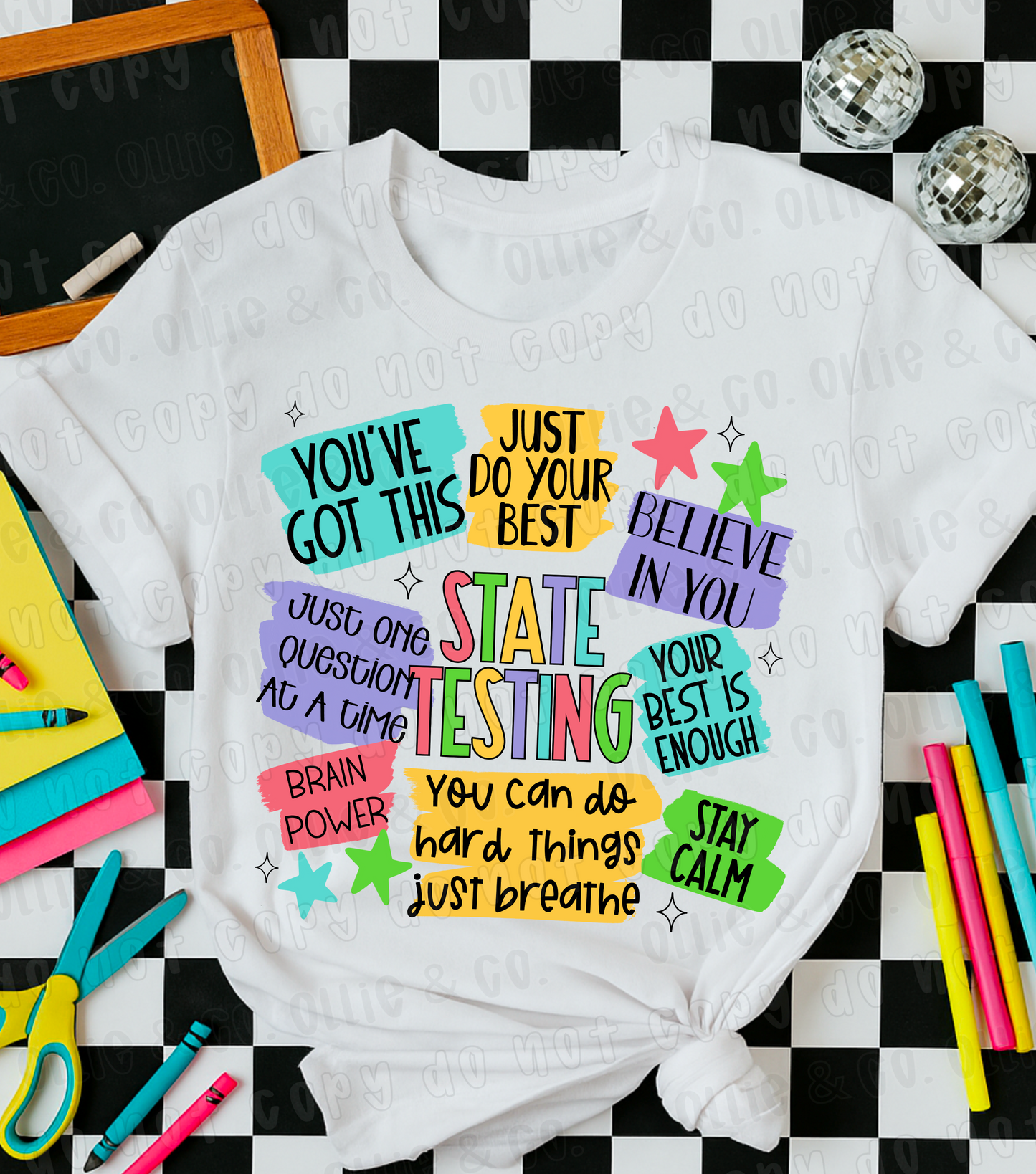 STATE TESTING *OLLIE & CO. EXCLUSIVE*