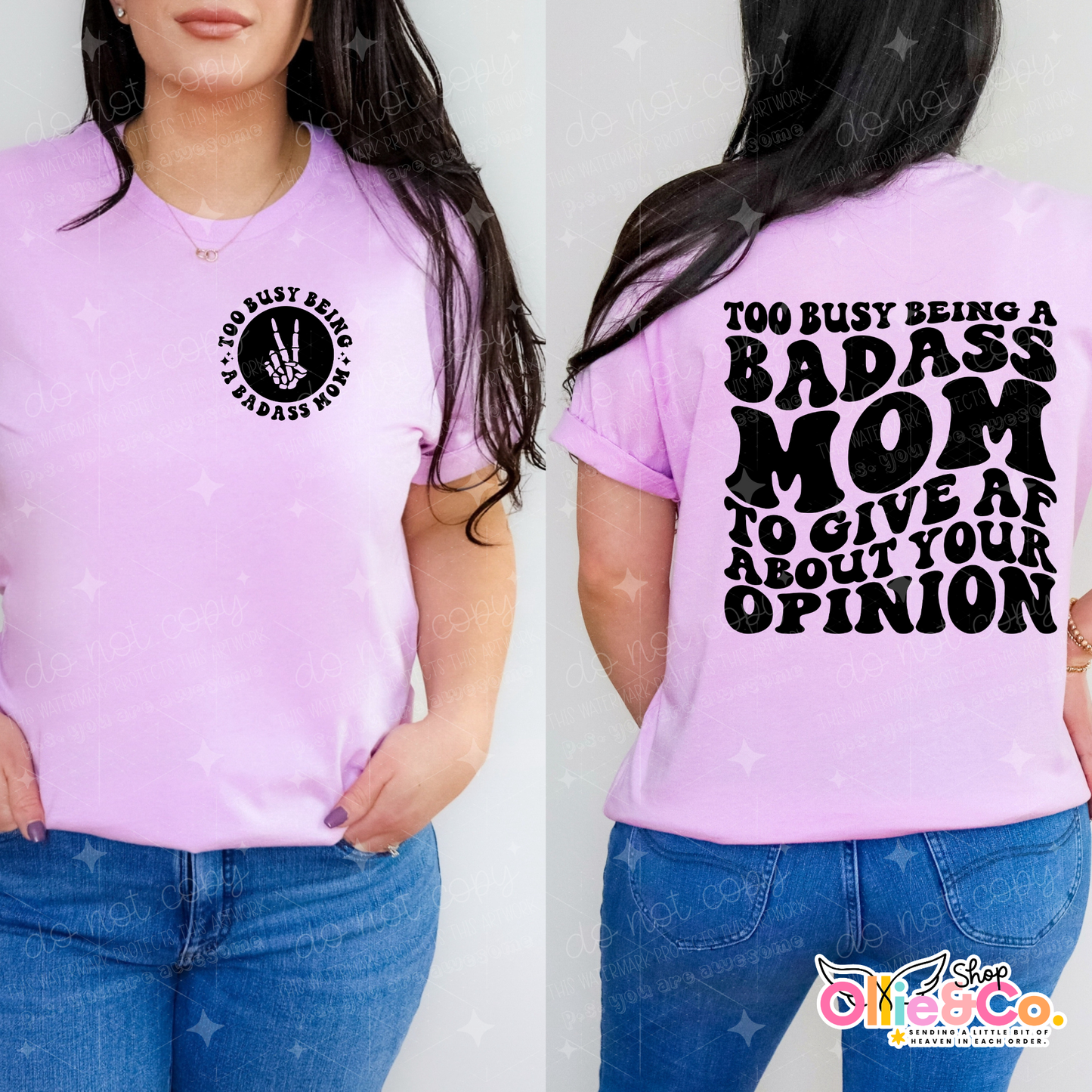 too busy being a badass mom