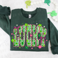 LUCKY PINK AND GREEN SHAMROCK