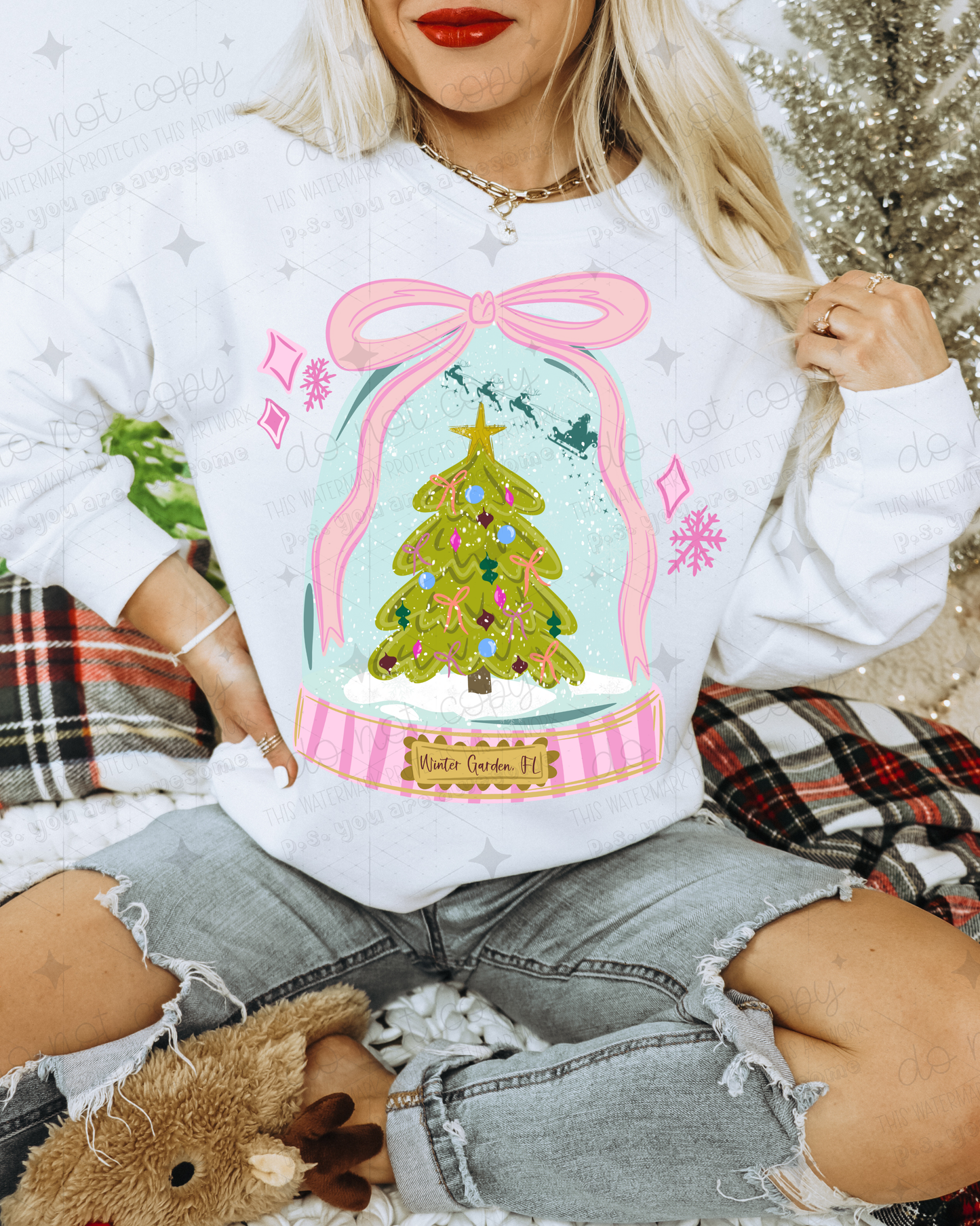 CHRISTMAS SNOWGLOBE WITH TOWN