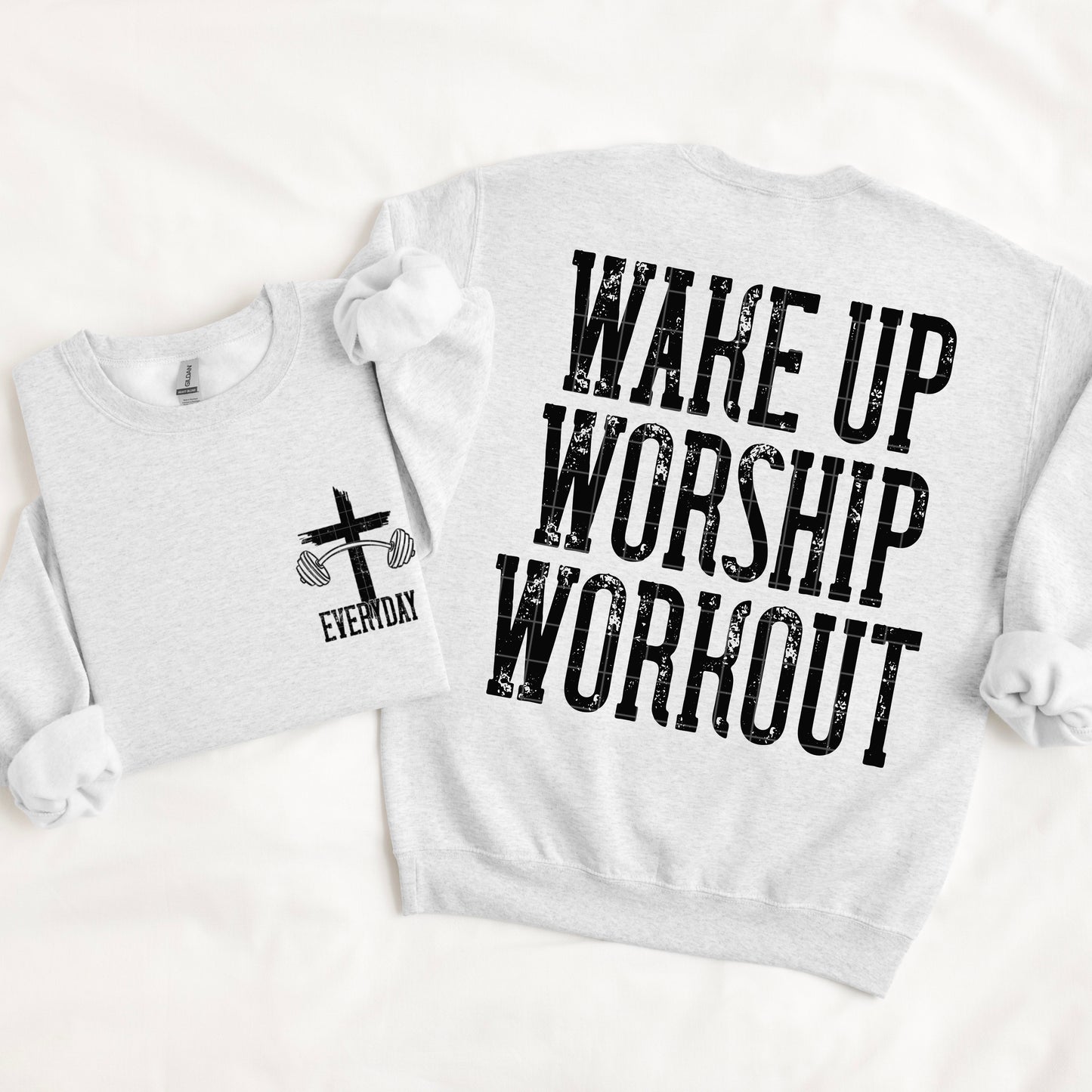 WAKE UP WORSHIP WORK OUT