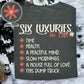 SIX LUXURIES IN LIFE  - EXCLUSIVE
