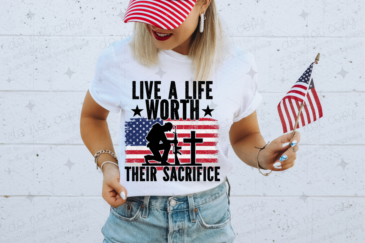 Live a Life Worth Their Sacrifice-Ollie &amp; Co.