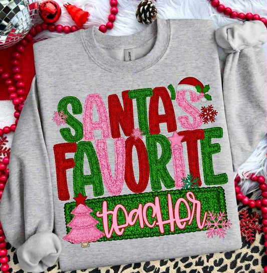 SANTA'S FAVORITE TEACHER
