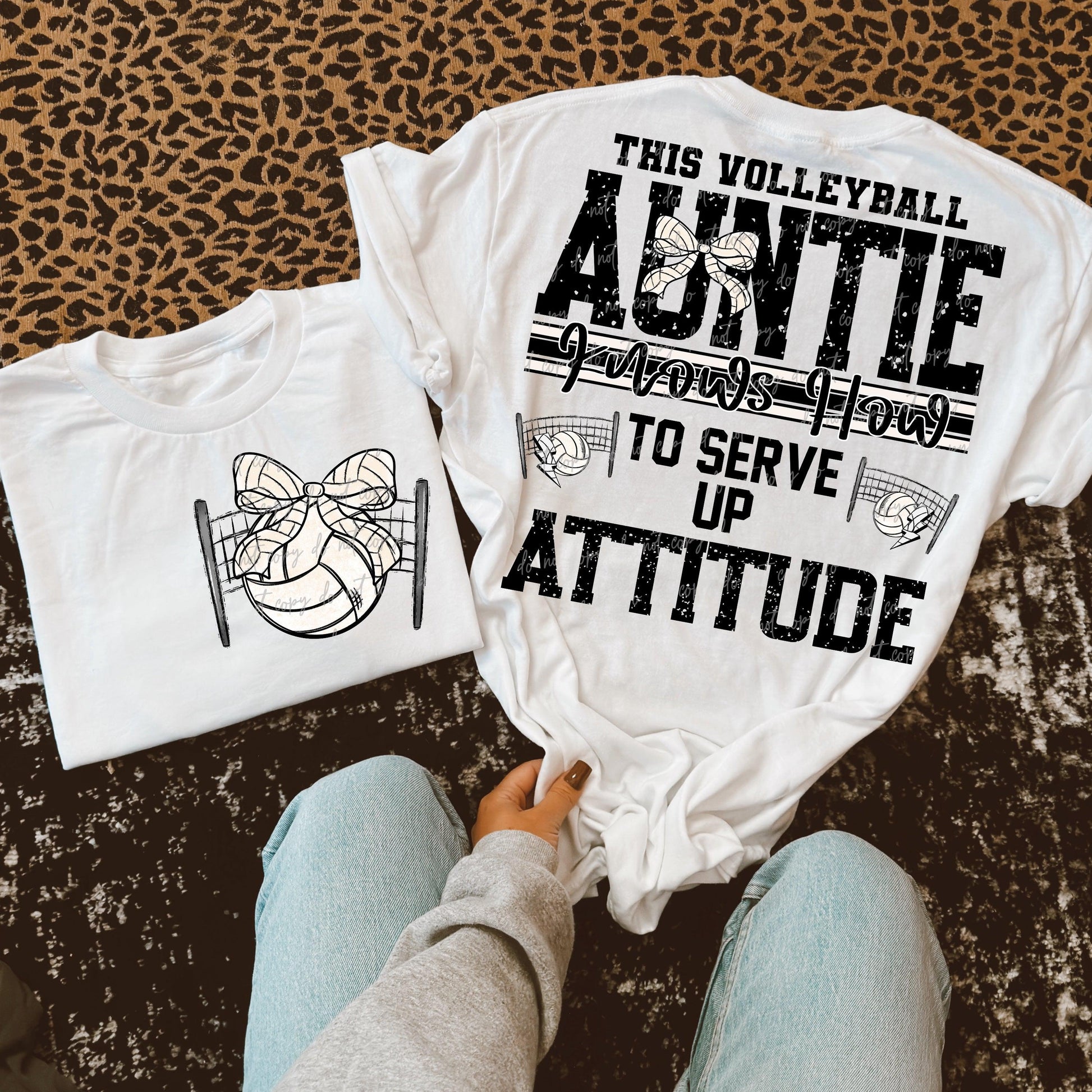 Volleyball Custom Name Attitude-Ollie &amp; Co.