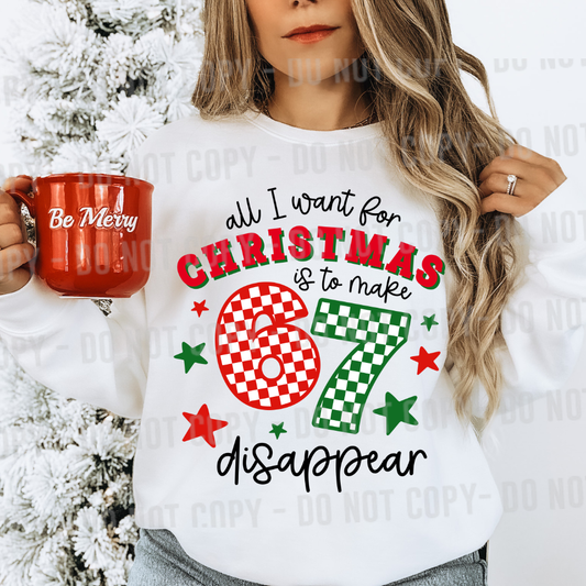 ALL I WANT FOR CHRISTMAS IS FOR 67 TO DISAPPEAR